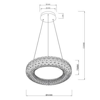 Подвесная люстра Escada 10232/1LED