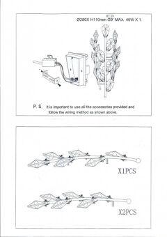 Бра Lightstar 791614