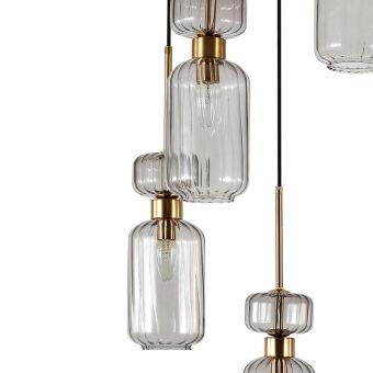 Каскадная люстра Escada 1141/5S Smoke