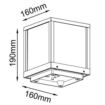 Садово-парковый светильник Mantra 8930