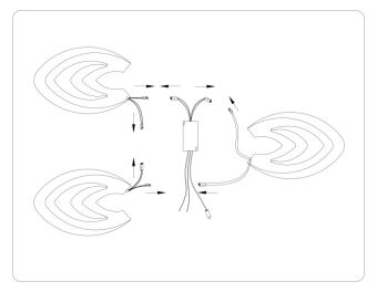 Накладная люстра Ambrella Light FA4545