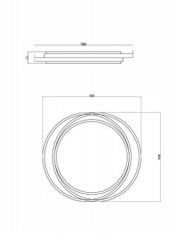 Накладной светильник Freya FR10031CL-L98B