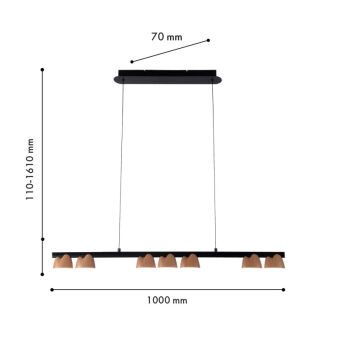 Подвесная люстра Favourite 4266-7P