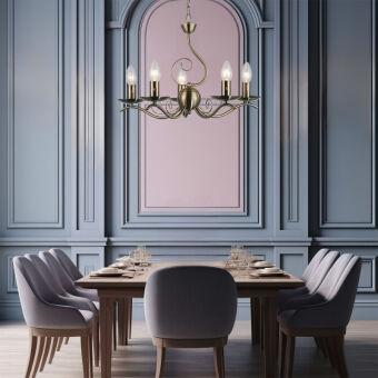 Подвесная люстра Escada 2103/5S Bronze