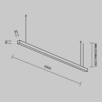 Офисный светильник Maytoni Technical LL312032