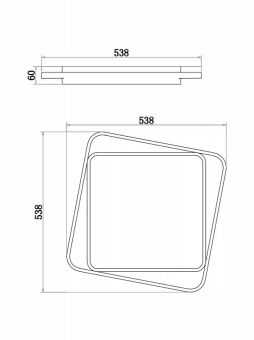 Накладной светильник Freya FR10030CL-L88W