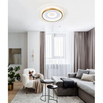 Накладной светильник LED4U L1027-500 WH-GD