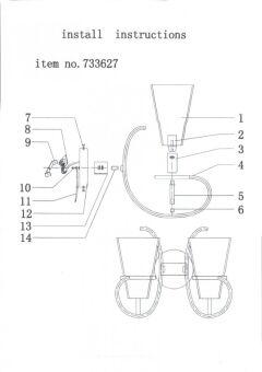 Бра Lightstar 733627