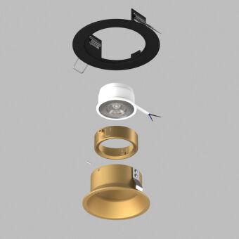 Встраиваемый светильник Lightstar D61703GMOD