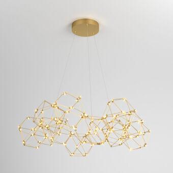 Подвесная люстра Eurosvet 90169/12 медь