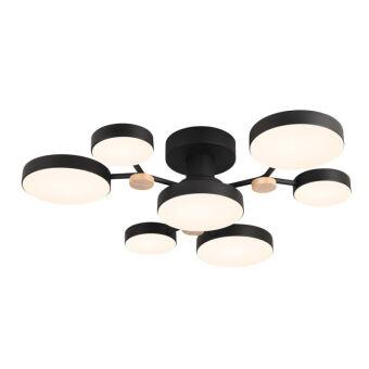 Накладная люстра LED4U L3201-700 BK