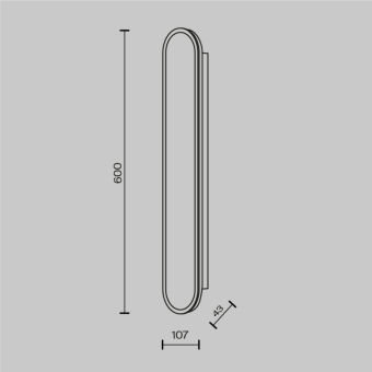 Бра Maytoni MOD429WL-L30BSK