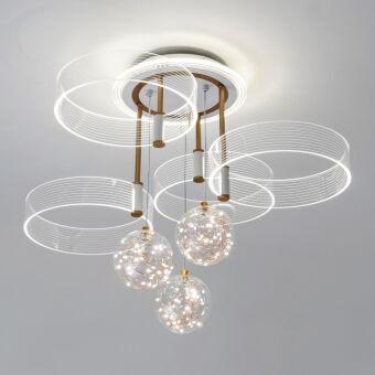 Накладная люстра LED4U L1040-750 WT