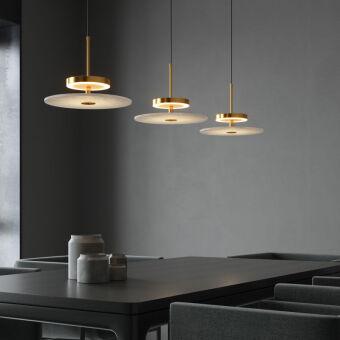 Подвесной светильник Eurosvet 40342 LED латунь