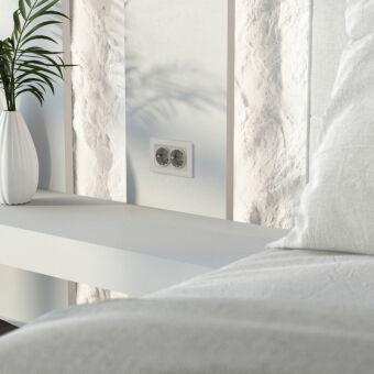 Розетка Werkel W1272004 дымчатый