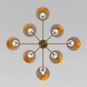 Люстра на штанге Eurosvet 60173/8 латунь
