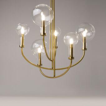 Люстра на штанге Maytoni MOD333PL-06BS