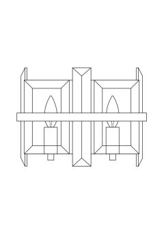 Бра Maytoni MOD201WL-02N