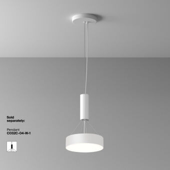 Накладной светильник Maytoni Technical C032CL-24W4K-RD-W