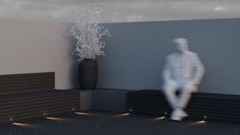 Светильник для ступеней Maytoni O014SL-L3B3K