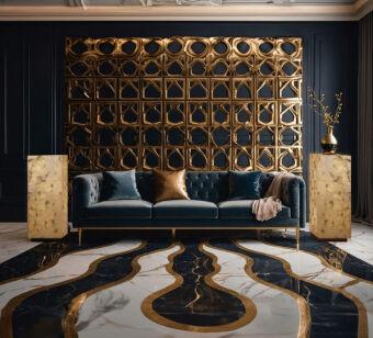 Торшер Fluorite FL1045-9F