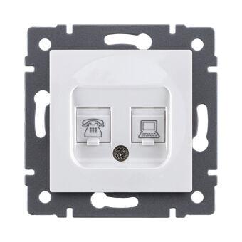 Розетка KOLLINGER REA-011WH