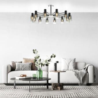 Люстра на штанге Escada 2120/12P Black