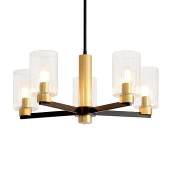 Люстра на штанге Freya FR2051CL-05BBS