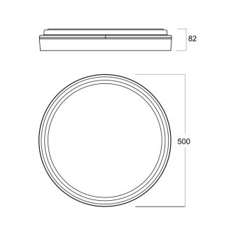 Накладной светильник Mantra 9026