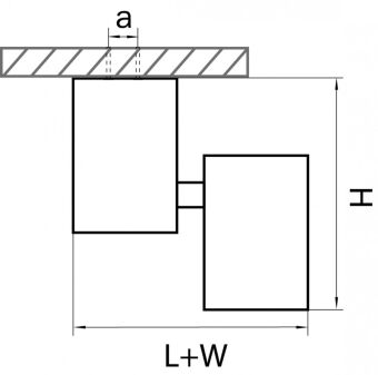 Накладной светильник Lightstar 051124