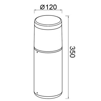 Садово-парковый светильник Mantra 8844