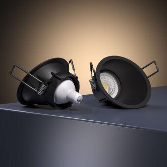 Встраиваемый светильник Elektrostandard 25059/01 черный