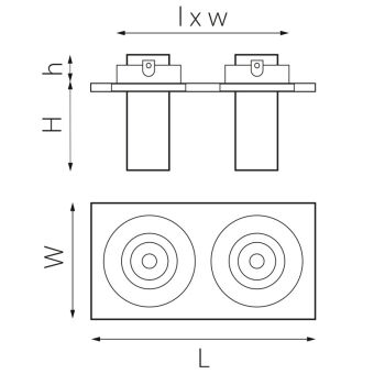 Встраиваемый светильник Lightstar i526264
