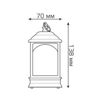 Декоративный светильник Gauss HL030