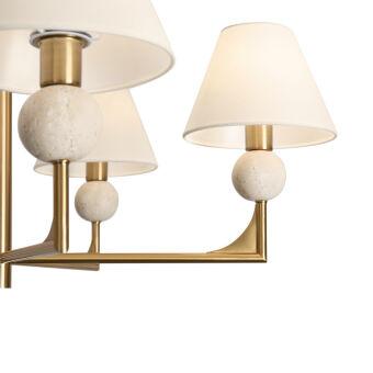 Люстра на штанге Freya FR2043CL-05BS