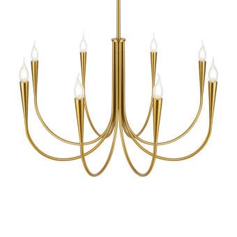 Люстра на штанге Freya FR5253PL-08BS