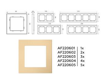 Рамка Ambrella Volt AF220603