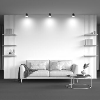 Накладной светильник Maytoni Technical C086CM-GX53-MRD-BW