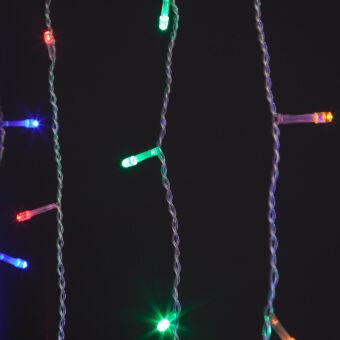 Светодиодная бахрома Eurosvet 100-001 мульти 1,8*0,6м IP20
