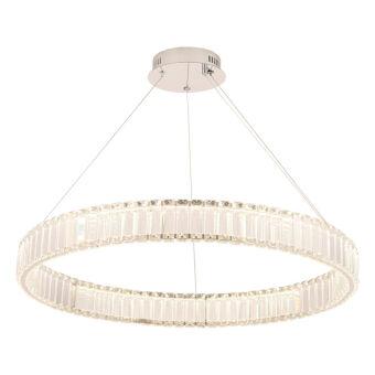 Подвесная люстра Crystal Lux MUSIKA SP70W LED CHROME