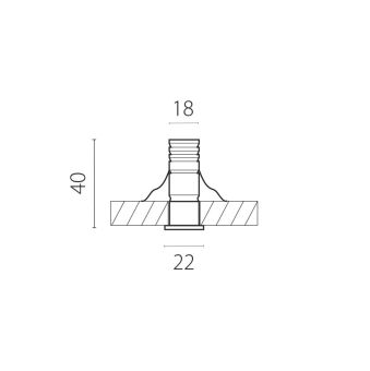 Встраиваемый светильник Lightstar 032017