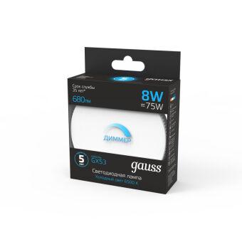 Светодиодная лампа Gauss 108408308-D