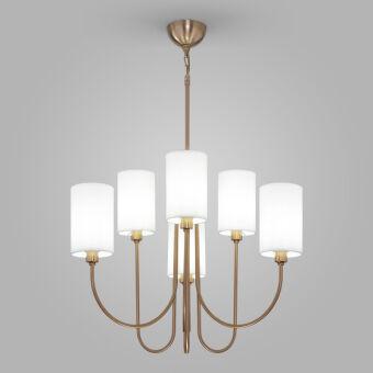 Подвесная люстра Eurosvet 60164/6 латунь