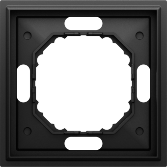 Рамка 1-я, черный графит, серия S08
