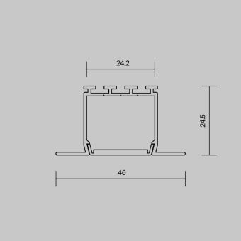 Профиль Maytoni Technical 632001