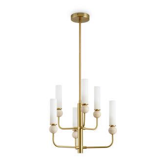 Люстра на штанге Freya FR5482CL-06BS1