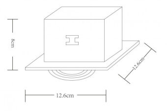 Встраиваемый светильник ARTE Lamp A5941PL-1WH