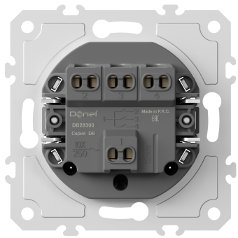 Механизм выключателя В3 (простого), 10A 250В~, серия DB