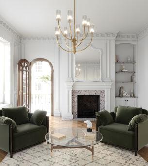 Подвесная люстра Maytoni MOD223PL-08BS