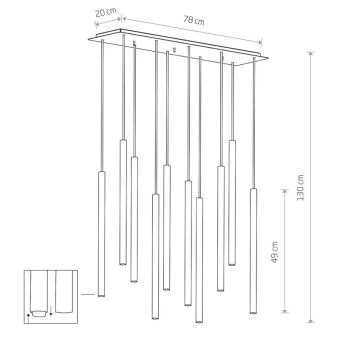 Подвесной светильник Nowodvorski 8924